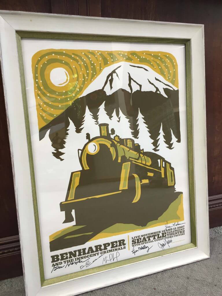 Benharper poster framed - Eastlake Framing, Bend Oregon